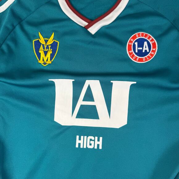 BoxLunch My Hero Academia Anime Midoriya Soccer Jersey Mens Large Green - Picture 3 of 6